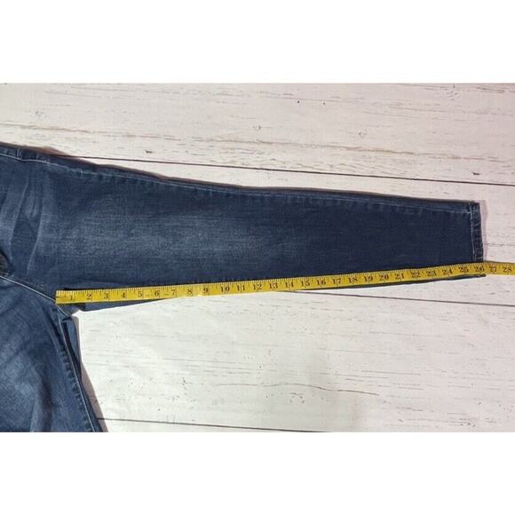 Ci Sono Jeans Womens Size 11 W30 Blue Skinny Stretch Mid Rise Dark Wash Denim - Picture 8 of 15